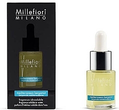 Парфумерія, косметика Концентрат для аромалампи - Millefiori Milano Mediterranean Bergamot Fragrance Oil