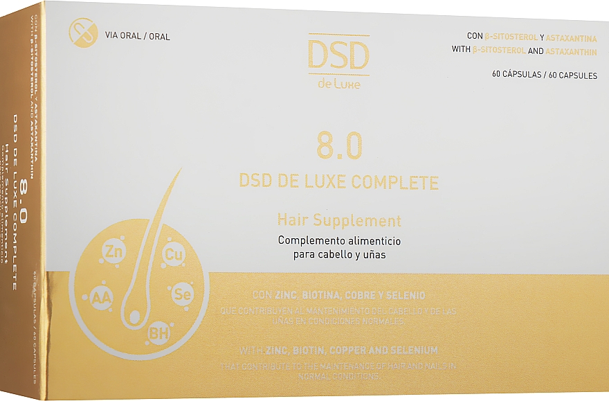 Биоактивная пищевая добавка 8.0 Complete - Simone DSD De Luxe Complete