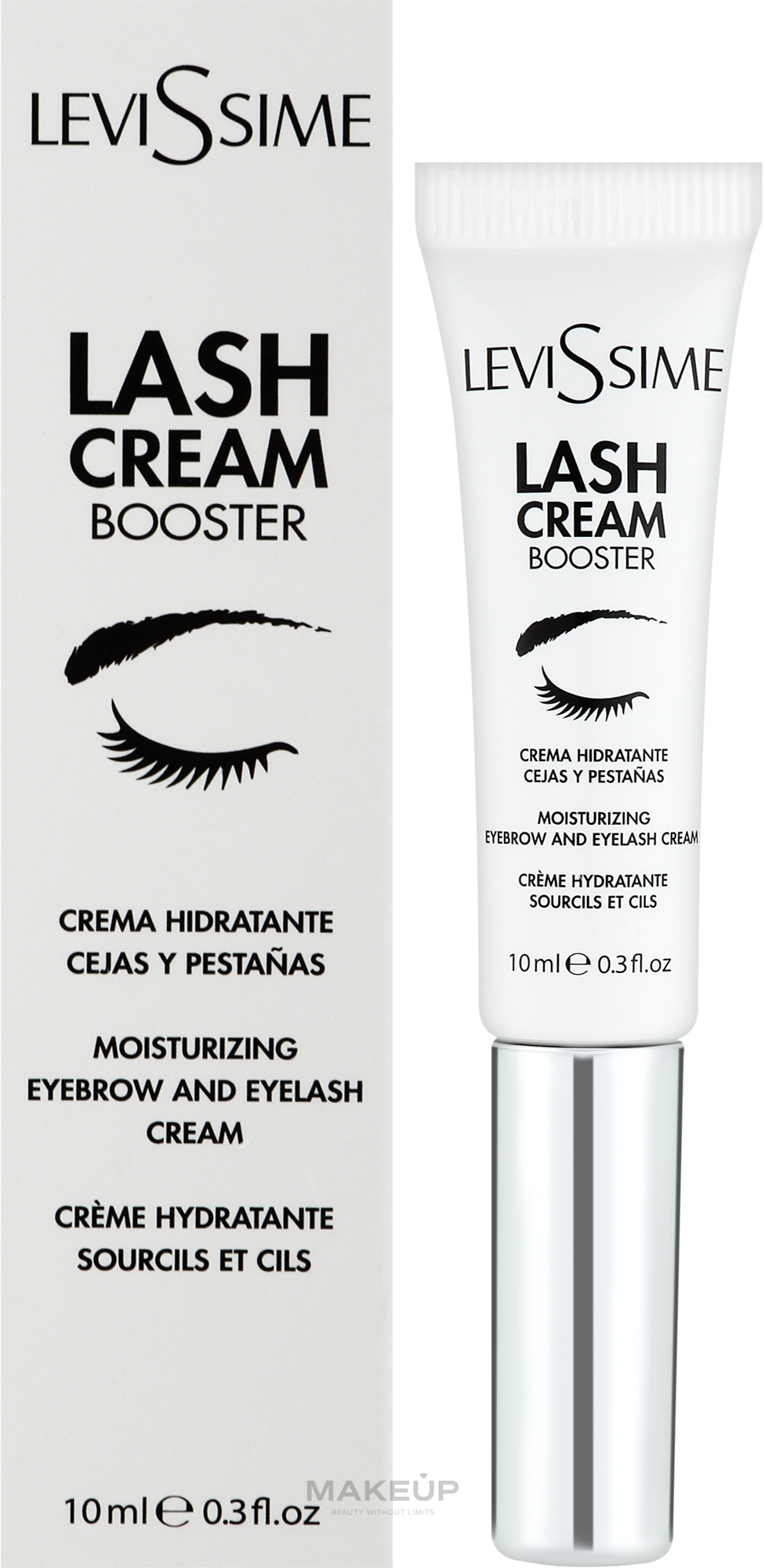 Крем-бустер для вій і брів - Levissime Lash Cream Booster — фото 10ml