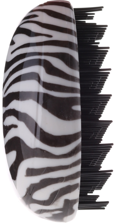 Щітка для волосся "Зебра", 63947, біло-чорна  - Top Choice Detangler — фото N2