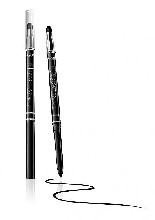 Автоматический карандаш для глаз с аппликатором - Revers Smart Liner Automatic With Sponge — фото N1