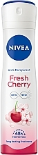 Духи, Парфюмерия, косметика Антиперспирант "Свежая вишня" - NIVEA Fresh Cherry Anti-Perspirant