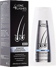 Парфумерія, косметика Зміцнювальний шампунь проти лупи - Long4Lashes Man Shampoo