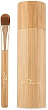 Набор кистей для макияжа, 4 шт - Luvia Cosmetics Travel Bamboo Brush Set — фото N3