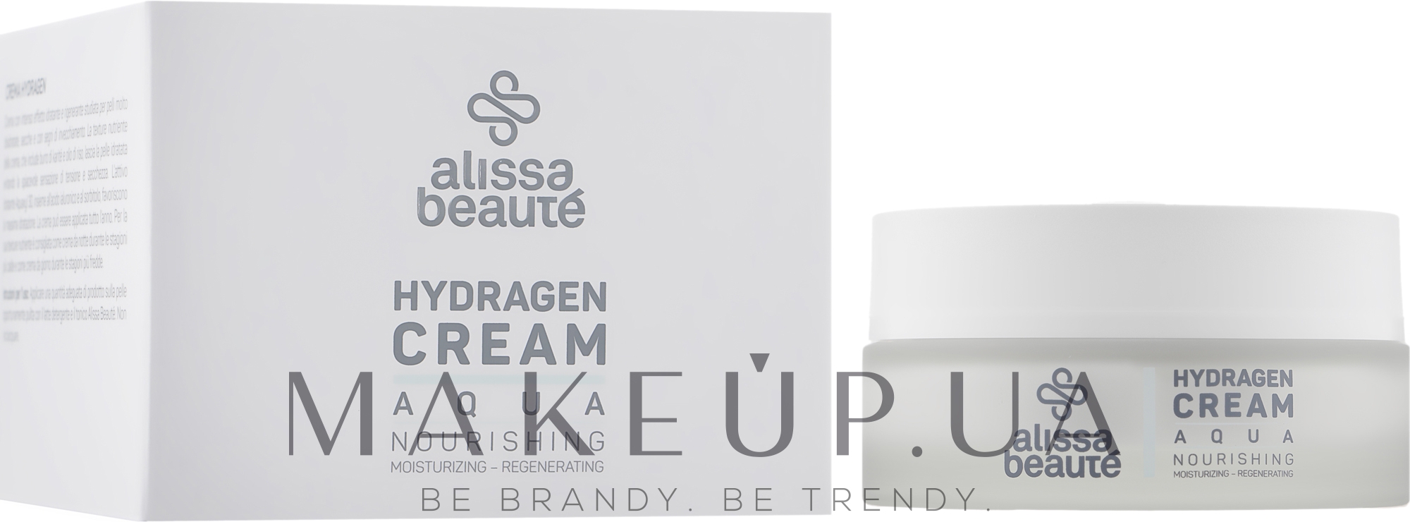 Регенеруючий зволожуючий крем для обличчя - Alissa Beaute Aqua Hydragen Cream — фото 50ml