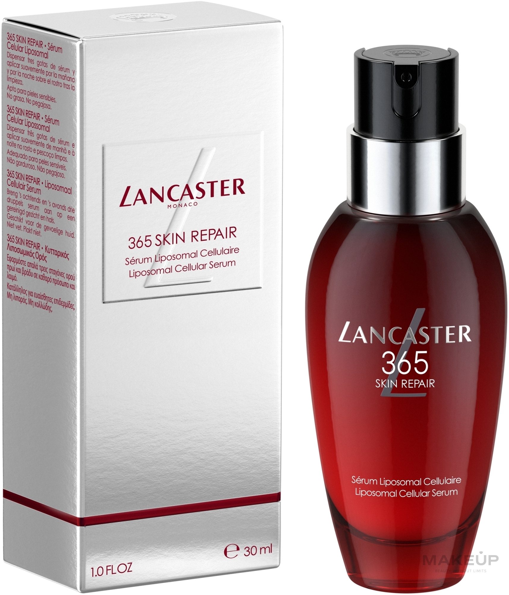 Ліпосомальна сироватка для обличчя - Lancaster 365 Skin Repair Liposomal Cellular Serum — фото 30ml