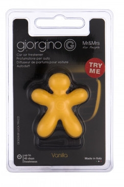 Mr&Mrs Fragrance Giorgino Vanilla Yellow - Ароматизатор для авто