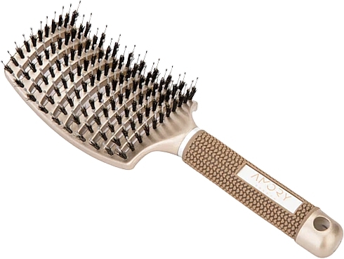 Щетка для волос со смесью натуральной щетины кабана и нейлоновых шпилек - Amory London Lux Hair Brush  — фото N2