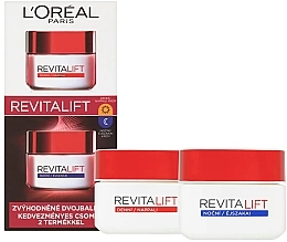 Набір - L'Oreal Paris Revitalift Classic Duopack (d/cr/50ml + n/cr/50ml) — фото N3