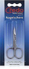 Парфумерія, косметика Манікюрні ножиці нікельовані, 8 см, 08010 - Credo Solingen