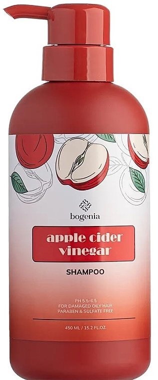 Шампунь для волос "Apple Cider Vinegar" - Bogenia Shampoo — фото N1