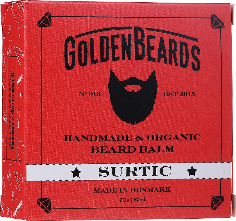 Набор - Golden Beards Starter Beard Kit Surtic (balm/60ml + oil/30ml + shm/100ml + cond/100ml + brush) — фото N6