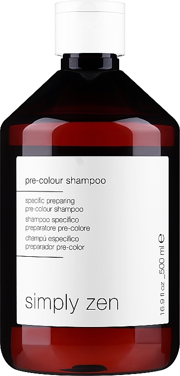 Шампунь для підготовки до фарбування - Z. One Concept Simply Zen Pre-colour Preparing Shampoo — фото N1