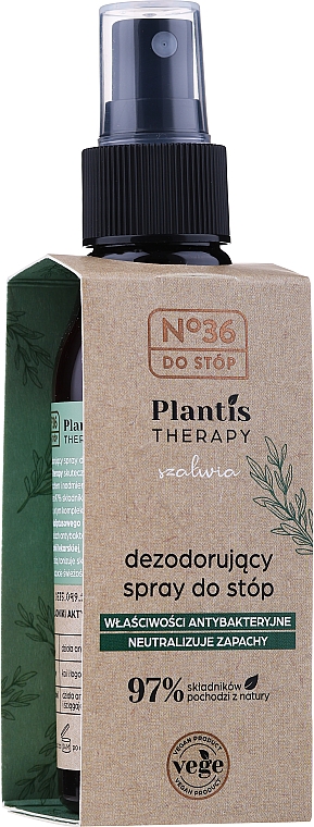Дезодорант-спрей для ног - Pharma CF No.36 Plantis Therapy Foot Spray — фото N1