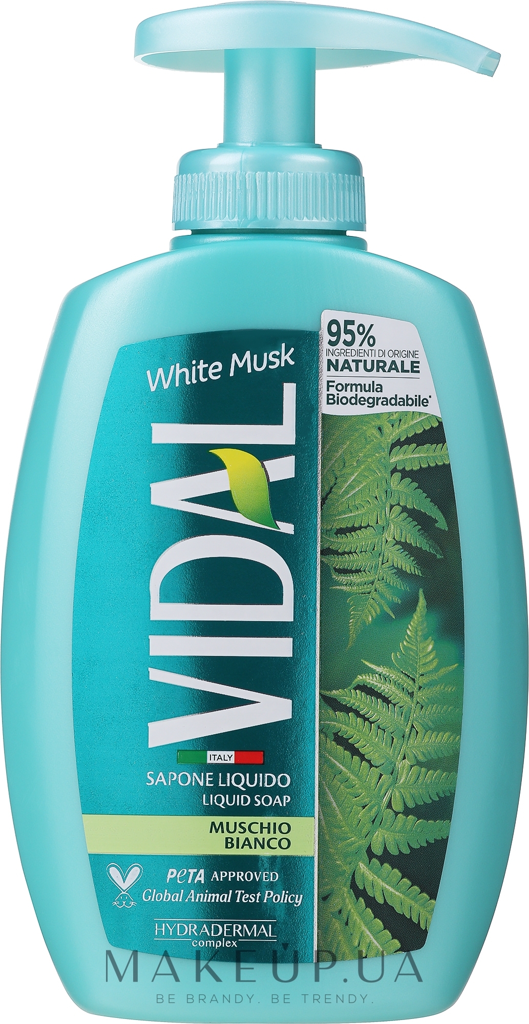 Рідке мило "Білий мускус" - Vidal Liquid Soap White Musk — фото 300ml