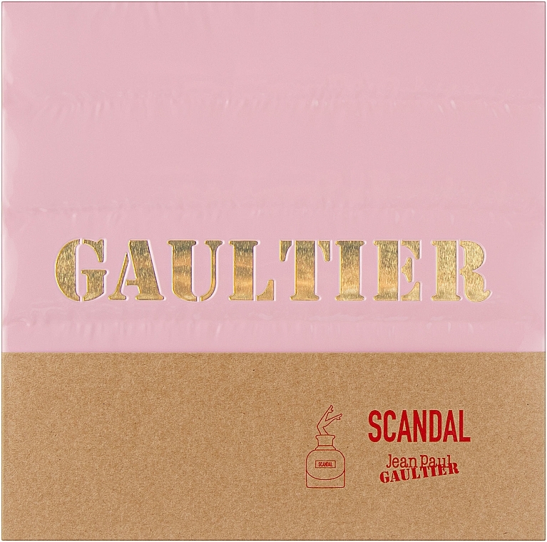 Jean Paul Gaultier Scandal - Набор (edp/80ml + edp/mini/10ml + b/lot/75ml) — фото N1