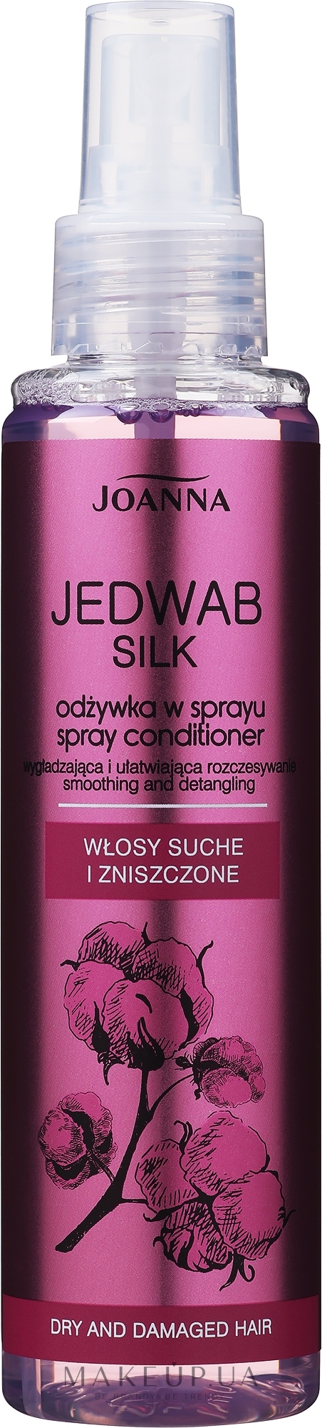 Кондиционер-спрей с выравнивающим эффектом с шелком для сухих и поврежденных волос - Joanna Jedwab Silk Smoothing Spray — фото 150ml