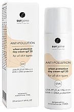 Духи, Парфюмерия, косметика Защитный крем для лица - Surgene Anti-Pollution Urban Protection Day Cream SPF 30 