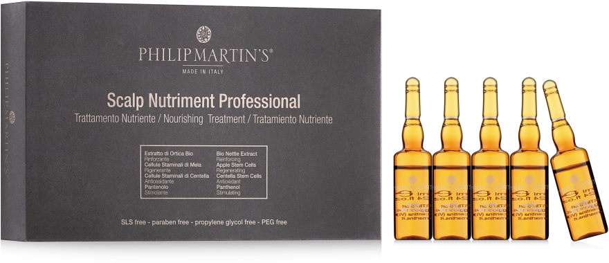 Средство против выпадения волос - Philip Martin's Scalp Nourishing Treatment Professional — фото N1