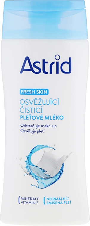 Освежающее очищающее молочко для нормальной и смешанной кожи - Astrid Fresh Skin Cleansing Milk — фото N1