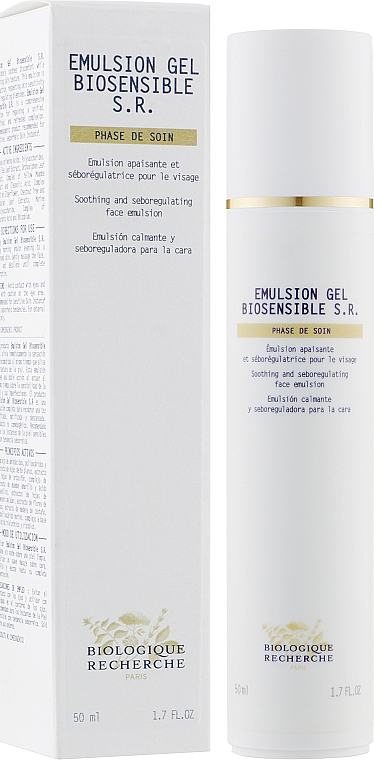 Себорегулирующая эмульсия-гель для чувствительной кожи - Biologique Recherche Emulsion Gel Biosensible S.R. — фото N2