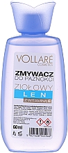Жидкость для снятия лака "Лен" - Vollare Cosmetics — фото N2