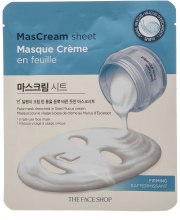 Духи, Парфюмерия, косметика Маска-салфетка для лица - The Face Shop MasCream Sheet Snail Mucus