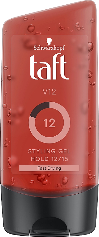 Гель для укладання волосся - Taft Looks V12 Power Gel Speed Hol — фото N1