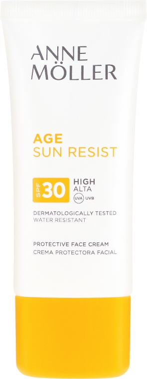 Сонцезахисний крем для обличчя - Anne Moller Age Sun Resist Protective Face Cream SPF30 — фото N2