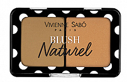 Духи, Парфюмерия, косметика УЦЕНКА Румяна двойные - Vivienne Sabo Blush Naturel *