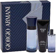 Парфумерія, косметика Giorgio Armani Armani Code Colonia - Набір (edt/75ml + edt/15ml + sh/gel/75 ml)