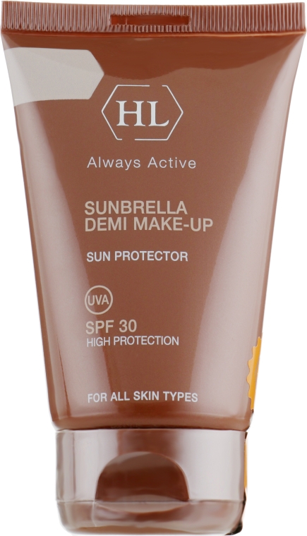 Солнцезащитный крем с тоном - Holy Land Cosmetics Sunbrella SPF 30 Demi Make-Up — фото N1
