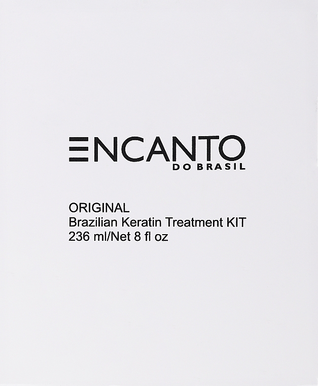 Набір - Encanto Brazilian Keratin Treatment Kit (shmp/236ml + treatm/236ml + cond/236ml) — фото N2