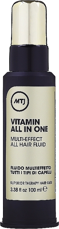 Многофункциональное несмываемое средство для волос - MTJ Cosmetics Vitamin All-In-One — фото N2