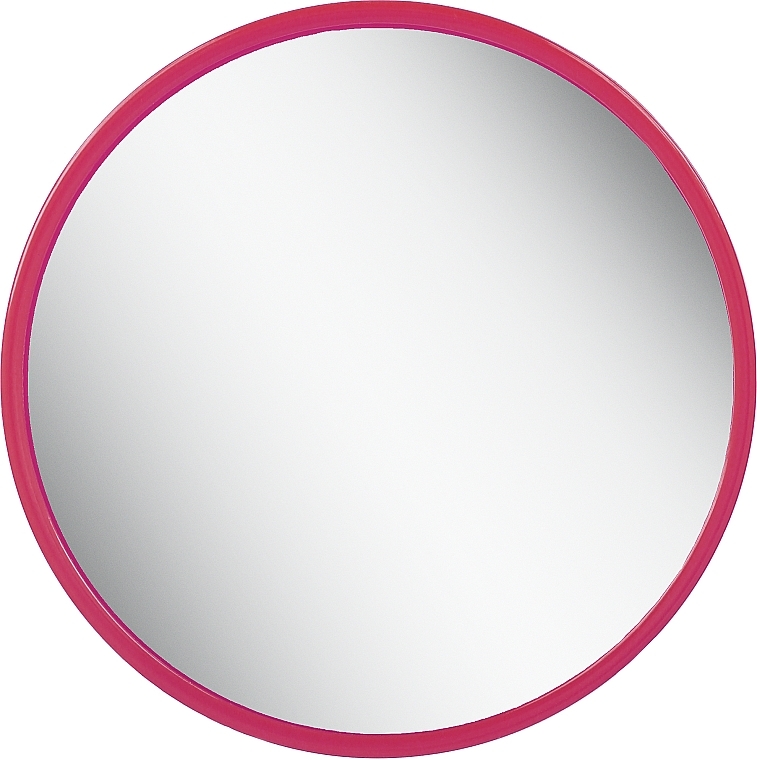 Косметическое зеркало, 7 см, розовое - Ampli — фото N1
