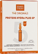 Солнцезащитные ампулы для лица - MartiDerm The Originals Proteos Hydra Plus SP — фото N1