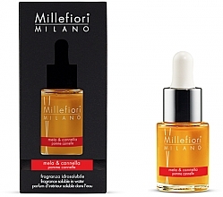 Парфумерія, косметика Концентрат для аромалампи - Millefiori Milano Mela & Cannella Fragrance Oil