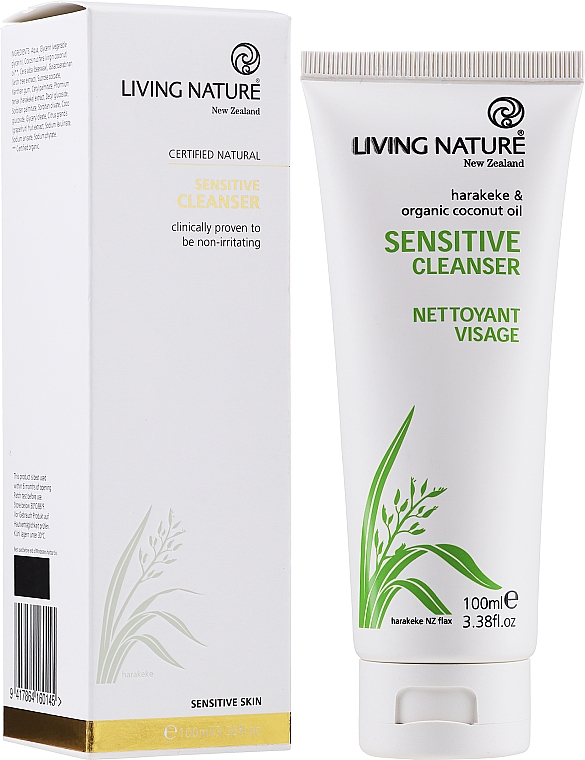 Очищающее средство для кожи - Living Nature Sensitive Cleanser — фото N2