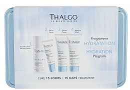 Духи, Парфюмерия, косметика Набор - Thalgo Source Marine Hydra-Marine 24H (micel/water/35ml + serum/10ml + cream/15ml + b/mask/15ml)