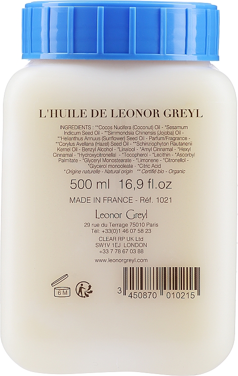 Масло для волосся - Leonor Greyl Treatment Before Shampoo — фото N4