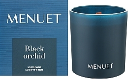 Ароматическая свеча "Black Orchid" - Menuet Scented Candle — фото N2