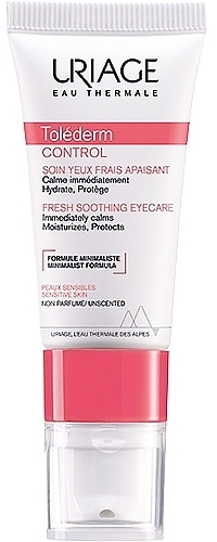 Успокаивающее средство для кожи вокруг глаз - Uriage Tolederm Control Fresh Soothing Eyecare