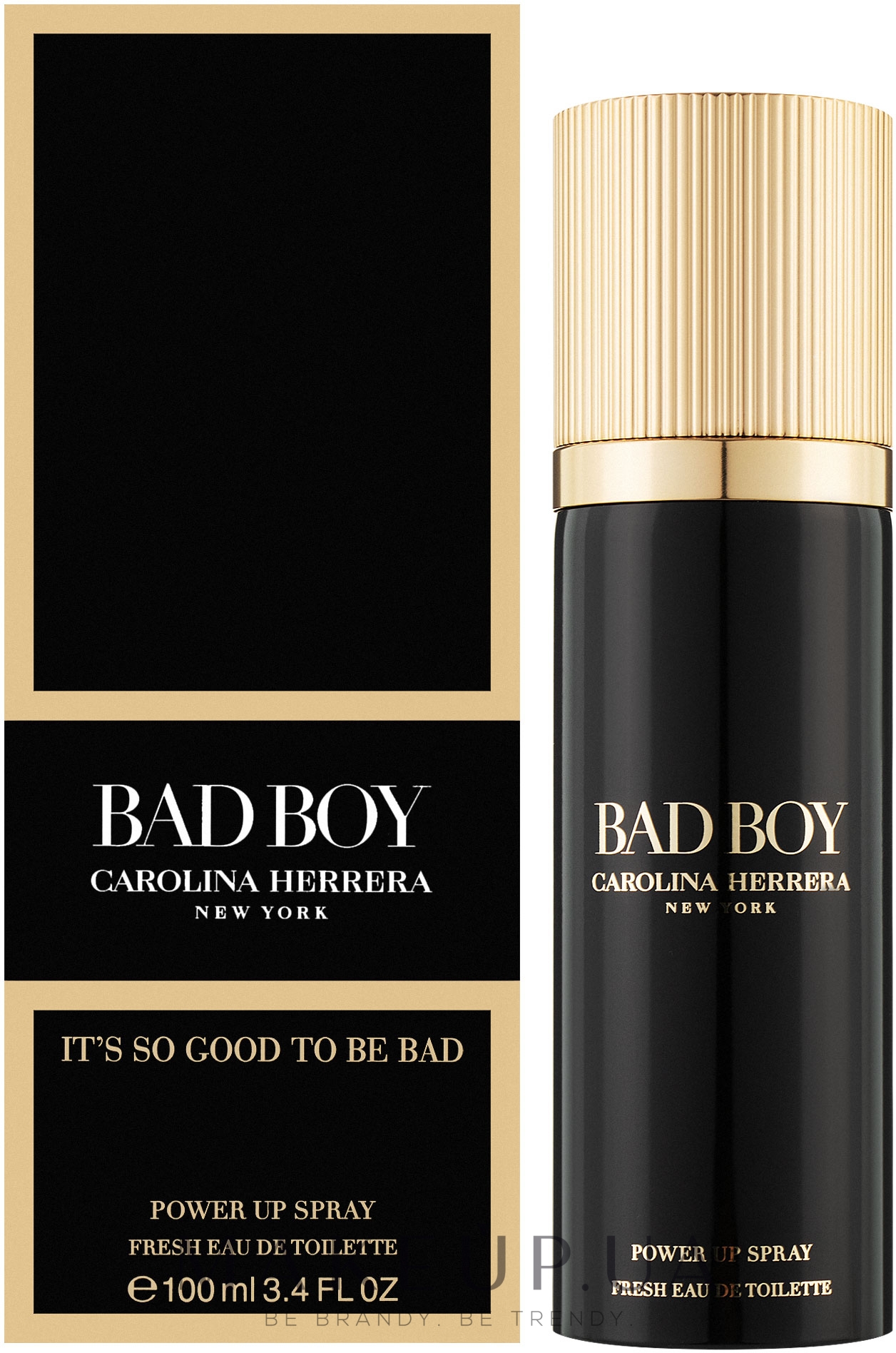 Carolina Herrera Bad Boy Power Fresh Spray - Туалетная вода — фото 100ml