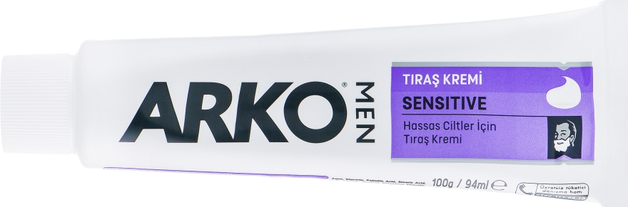 Крем для гоління "Sensitive" - Arko Men — фото N5