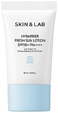Парфумерія, косметика Сонцезахисний лосьйон для обличчя - Skin&Lab Hybarrier Fresh Sun Lotion SPF 50+ PA++++