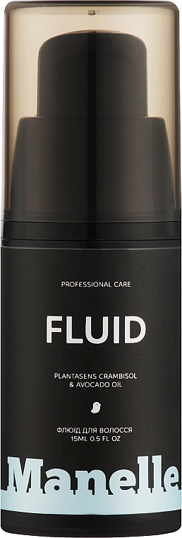 Флюїд для професійного догляду за білявим волоссям - Manelle Professional Care Plantasens Crambisol & Avocado Oil Fluid