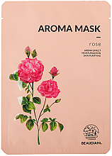 Парфумерія, косметика Маска для обличчя "Троянда" - Beaudiani Aroma Mask Rose