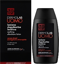 Заспокійливий лосьйон після гоління - Dermolab Uomo Soothing Aftershave Lotion — фото N2