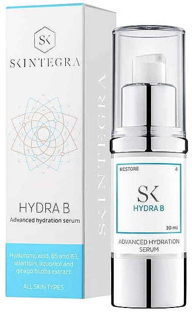 Удосконалена зволожувальна сироватка для обличчя - Skintegra Hydra B Advanced Hydration Serum — фото N1