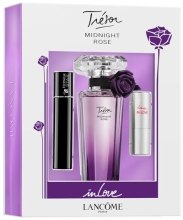 Парфумерія, косметика Lancome Tresor Midnight Rose - Набір (edp/30ml + mascara/2ml + lipstick/1.65 ml)